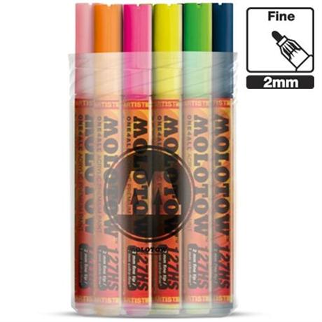 Molotow ONE4ALL 127HS Paint Pen Main Set 2 - 20 Assorted Paint Pens Image 1
