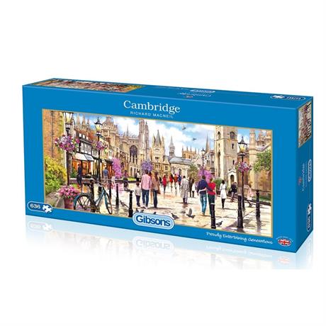 Cambridge 636 Piece Jigsaw Puzzle Image 1