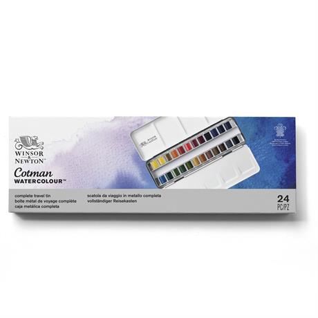 Winsor & Newton Cotman Complete Travel Tin 
