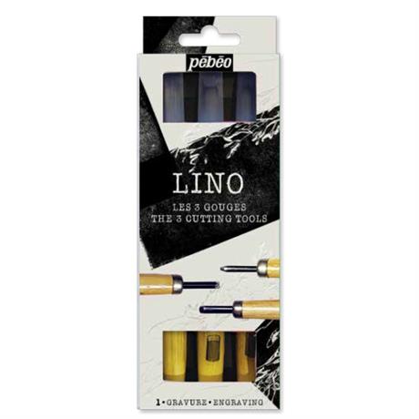 Pebeo Set of 3 Lino Cutting Tools
