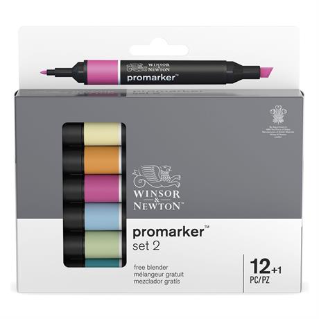 Winsor & Newton Promarker 12 Set 2 – Boxed Set