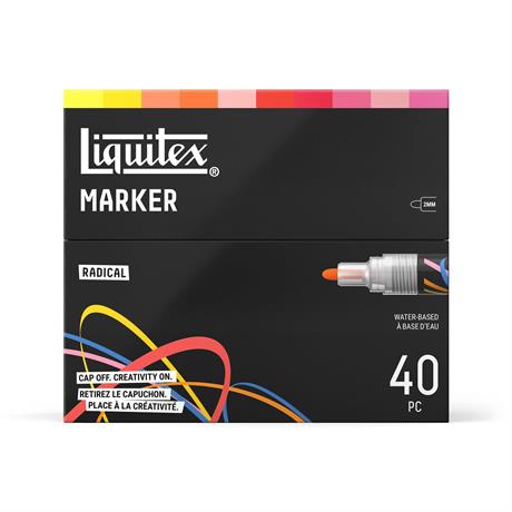 Liquitex Marker 40x2mm Set - Radical