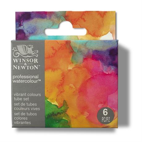 Winsor & Newton Professional Watercolour Vibrant Set - Front