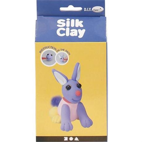 Silk Clay Funny Friends Set - Rabbit Image 1