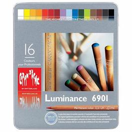 Caran d'Ache Luminance 6901 Tin of 16 Thumbnail Image 0
