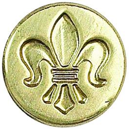 Manuscript Classic Design Seal- Fleur De Lys Thumbnail Image 0