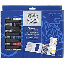 Winsor & Newton Cotman Watercolour Tips & Techniques Set Thumbnail Image 0
