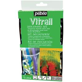 Pebeo Vitrail Discovery Set 12 x 20ml thumbnail