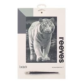 Reeves Scraperfoil Kit- White Tiger