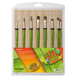 Da Vinci Hobby Painting Brush Assortment in Bamboo Mat thumbnail