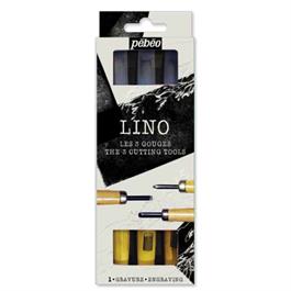Pebeo Set of 3 Lino Cutting Tools