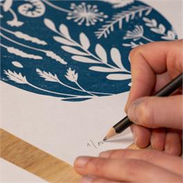 Pebeo A4 Lino Bamboo Paper