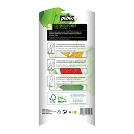 Pebeo Assortment Of 5 Painting Knives - Back