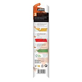 Pebeo Assortment Of 3 Painting Knives - back