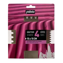 Pebeo Metal Scraper 15x15cm
