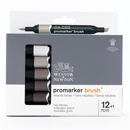 Winsor & Newton ProMarker Brush 12 Neutral Tones thumbnail