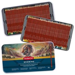 Derwent Drawing Pencils 72 Tin complete colour range