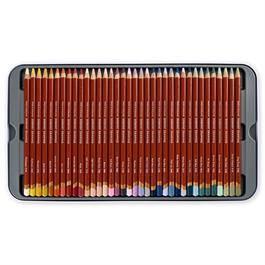 Derwent Drawing Pencils 72 Tin coloured pencil set Tray 1