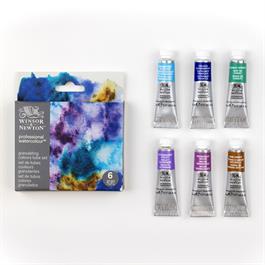 Winsor & Newton Professional Watercolour Granulating Colours Set open