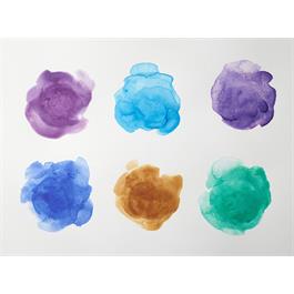 Winsor & Newton Professional Watercolour Granulating Colours Set swatches