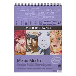 Optima Mixed Media Pad A2 250gsm thumbnail