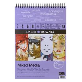 Optima Mixed Media Pad A3 250gsm thumbnail
