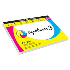 Daler Rowney System3 Acrylic Artboard Pad A4