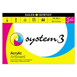 Daler Rowney System 3 Acrylic Artboard Pads thumbnail