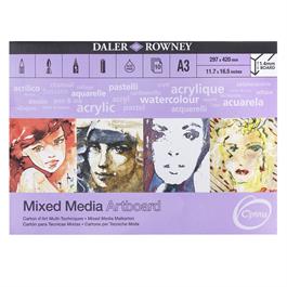 Daler-Rowney Optima Mixed Media Artboard Pad A3