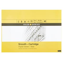 Daler Rowney Smooth Cartridge Paper Pad 130gsm A2 thumbnail