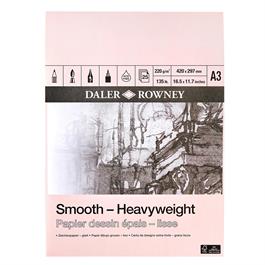 Daler Rowney Smooth Heavyweight Cartridge Paper Pad A3