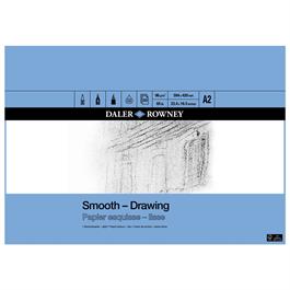 Daler Rowney Smooth Drawing Paper Pad A2