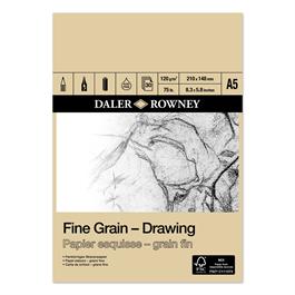 Daler Rowney Fine Grain Drawing Pad 120gsm A5