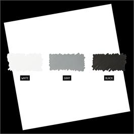 Liquitex Marker 3x2mm Set - Monochrome - swatch card