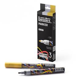 Liquitex Marker 3x2mm Set - Accent - open box