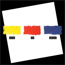 Liquitex Marker 3x2mm Set - Primary - Swatch Card