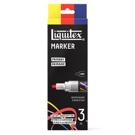 Liquitex Marker 3x2mm Set - Primary thumbnail