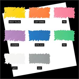 Liquitex Marker 8x2mm Set - Dreamscape - Swatch Card
