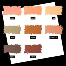 Liquitex Marker 8x2mm Set - Portrait - Swatch Card