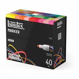 Liquitex Marker 40x2mm Set - Radical  Box