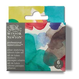 Winsor & Newton Professional Watercolour Urban Sketching Set 6x5ml thumbnail