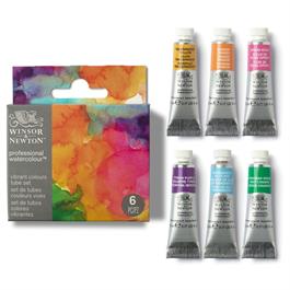 Winsor & Newton Professional Watercolour Vibrant Set - Open