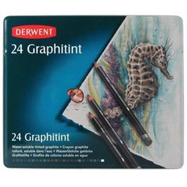 Derwent Graphitint Pencils Tin of 24 thumbnail