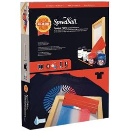 Speedball Super Value Opaque Fabric Screen Printing Kit thumbnail