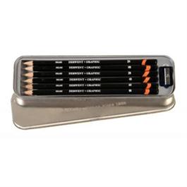 Derwent Graphic Pencils Tin of 6 thumbnail
