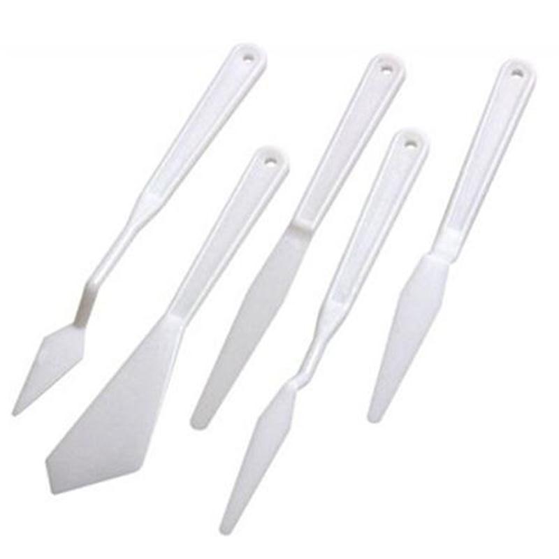 Plastic Palette Knives Pack Of 5