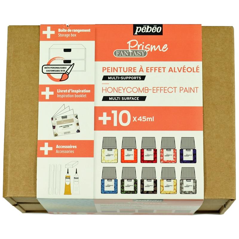 Pebeo Fantasy Prisme Multi Superficie Craft Paint 45 Ml Pots Antique - Foto 8