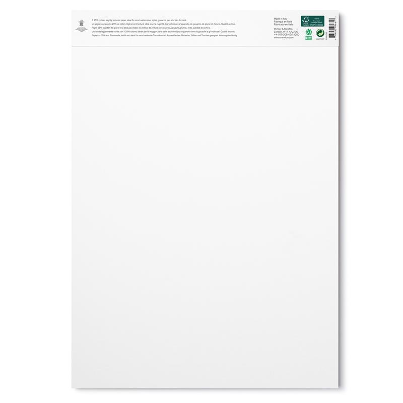 Winsor & Newton Classic Drawing Paper Pad - Natural White Acid-Free Cartridge Paper For Artists