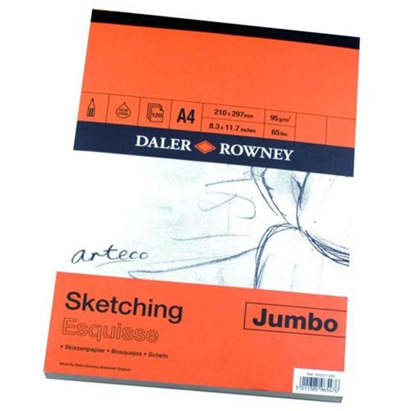 Arteco Sketching Jumbo Gummed Pads